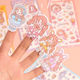 Kawaii 3D Sweetheart Cartoon Bubble Stickers,Stickers